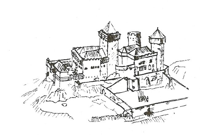 dessin chateau landsberg