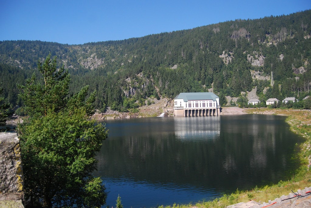 lac noir barrage hydroelectrique
