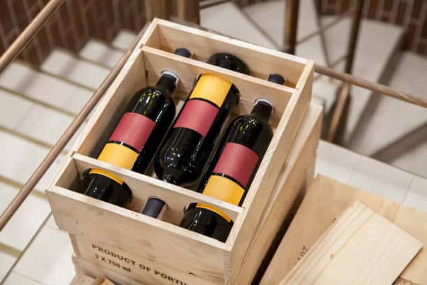 caisse vin dimensions bouteilles