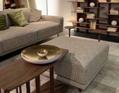 Décoration de salon moderne avec des meubles tendances