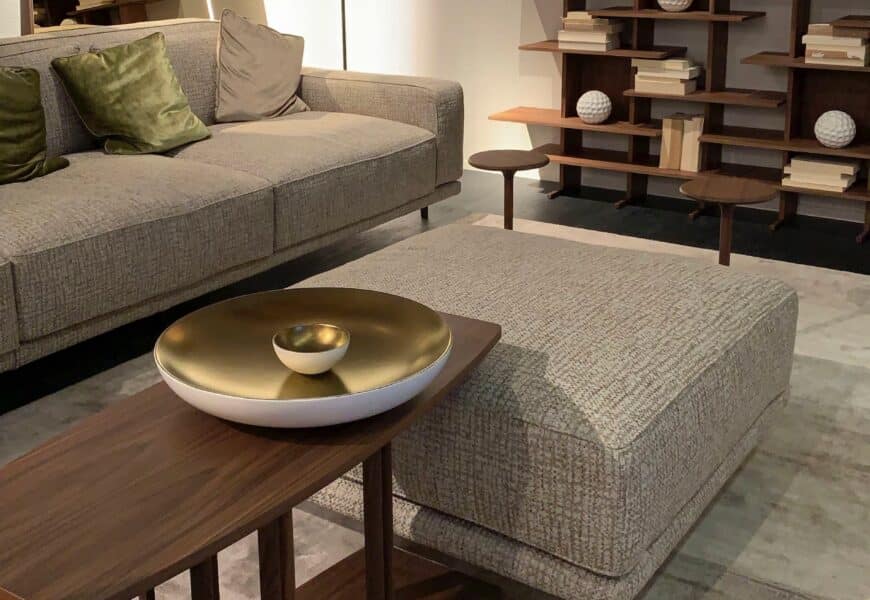 Décoration de salon moderne avec des meubles tendances