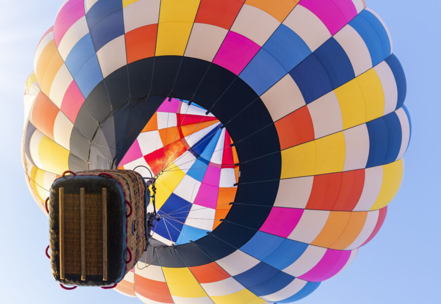 Vol en montgolfière pour un anniversaire en famille