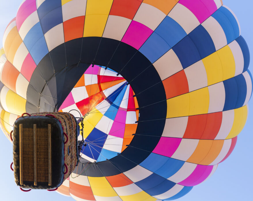 Vol en montgolfière pour un anniversaire en famille