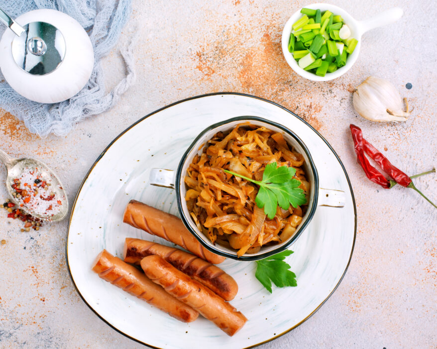 quel acocmpagnement avec saucisse knack