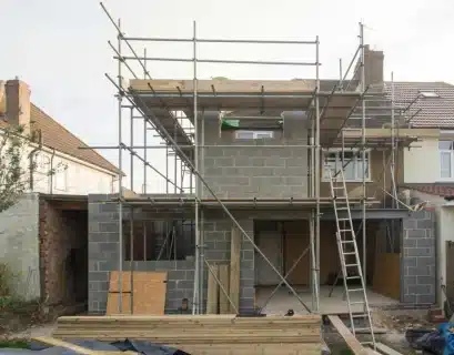 Construction d'une maison