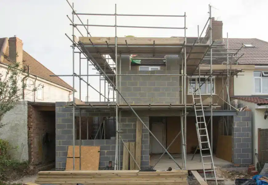 Construction d'une maison