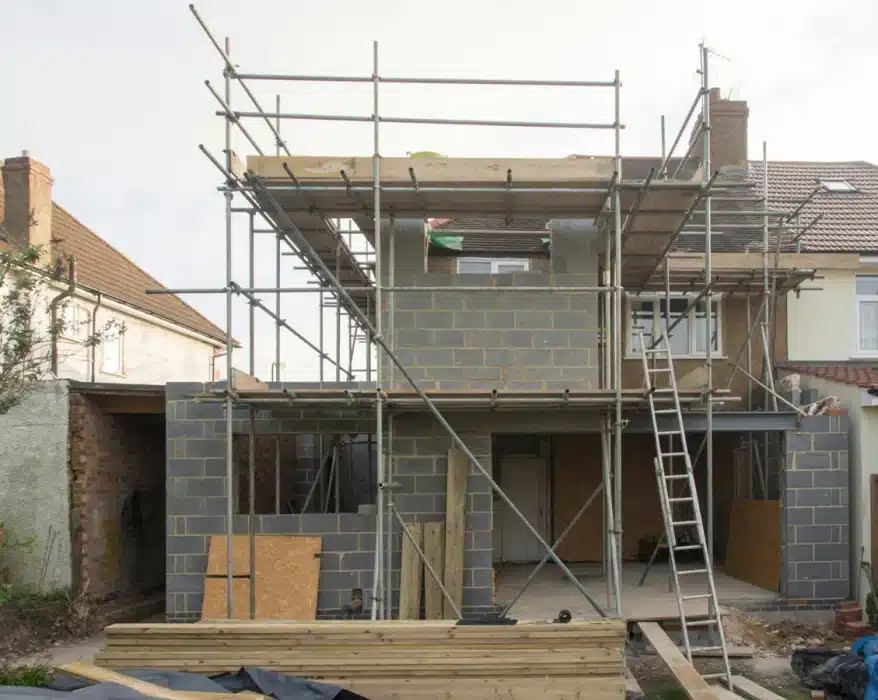 Construction d'une maison