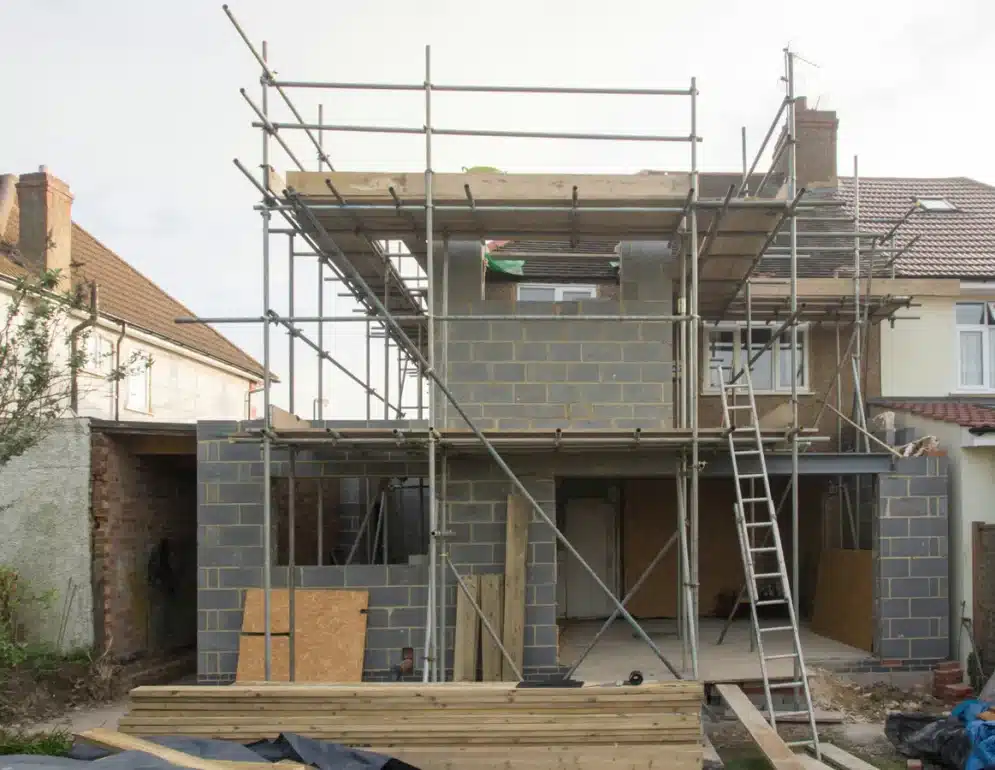 Construction d'une maison