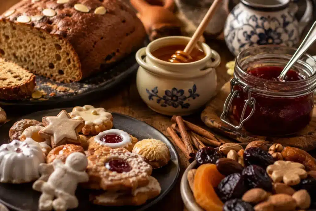 Produits alsaciens pour composer un panier gourmand